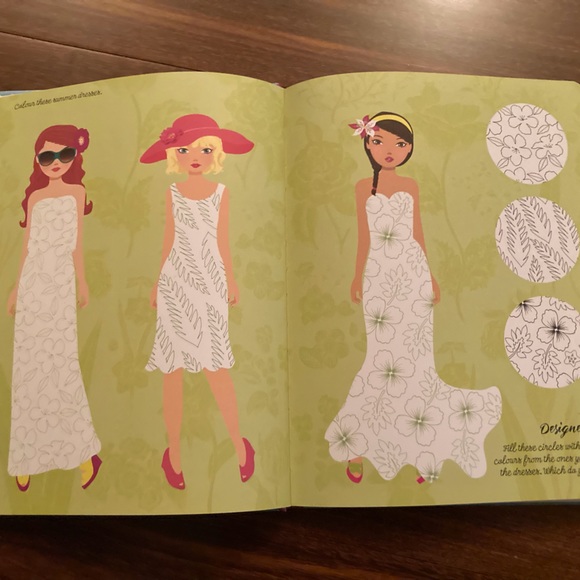 NWT Sticker Dolly Dressing Fashion Designer Activity Book - Picture 3 of 6